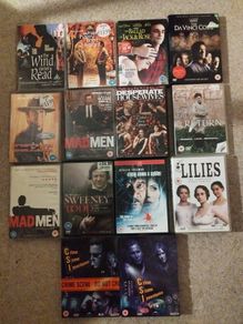 DVD lot, movies & series (mad men, CSI, desperate housewives)