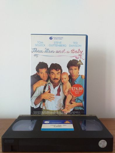 Three Men And A Baby VHS Pal Video Cassette Tape