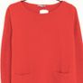 COS 100% Merino Wool Sweater Red Size XS Image 4