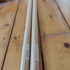 Four 2.4m Wooden Scotia Moulding 21mm x 21mm