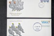 2 x Great Britain FDC's - Xmas 1977