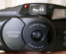 Olympus Superzoom 700BF 35mm Film Camera Tested