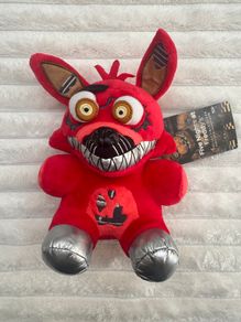 Funko Five Nights at Freddys Nightmare Foxy Soft Plush approx. 8 Damaged Back Please see photos