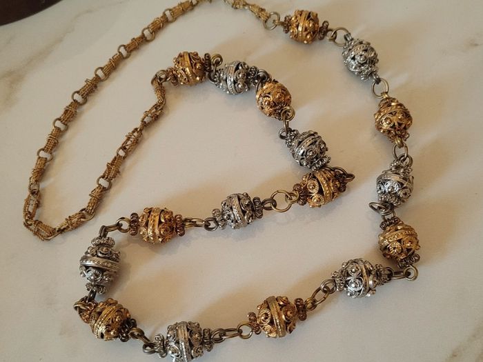 Vintage filigree necklace