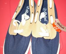 Boys canvas shoes, size 2