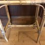 Vintage Rattan Bamboo Table Image 3