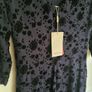 Monsoon half sleeve dress midi navy floral Size UK 14 EU 42  Brand new BNWT RRP 90euro Image 3