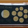 Luxembourg 2012 euro coins set 24k Gold plated & Rhodium gilt medal limited edition Image 6