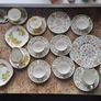Tea set Minton & Royal Albert. Image 7