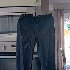 ZARA leather look leggings