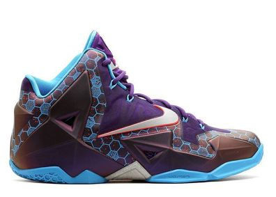 Nike Lebron Xi Limited Edition Summit Lake Hornets Court Purple Uk 11/us12 Deadstock