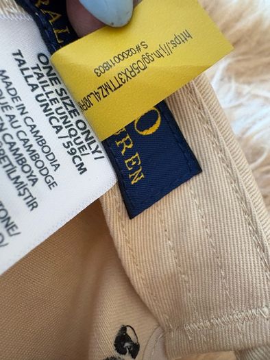 Polo Ralph Lauren cap / new