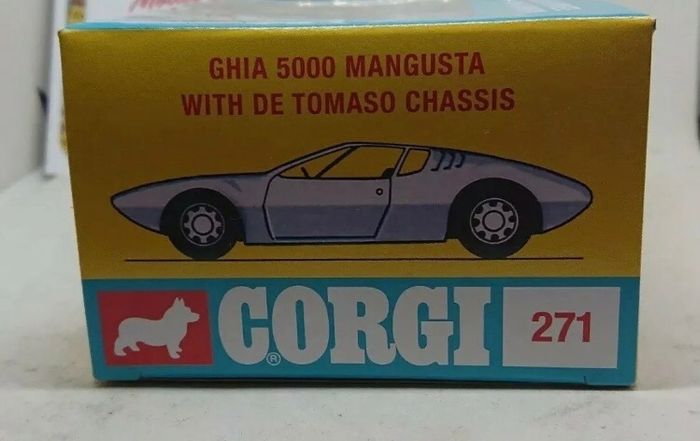 Corgi Toys 1/43 DeTomaso Mangusta
