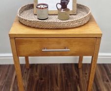 Vintage locker or bathroom hall stand