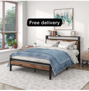 Double size bed frame