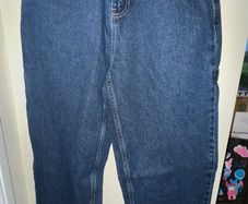 Dunnes Stores Blue Paperbag Denim Jeans