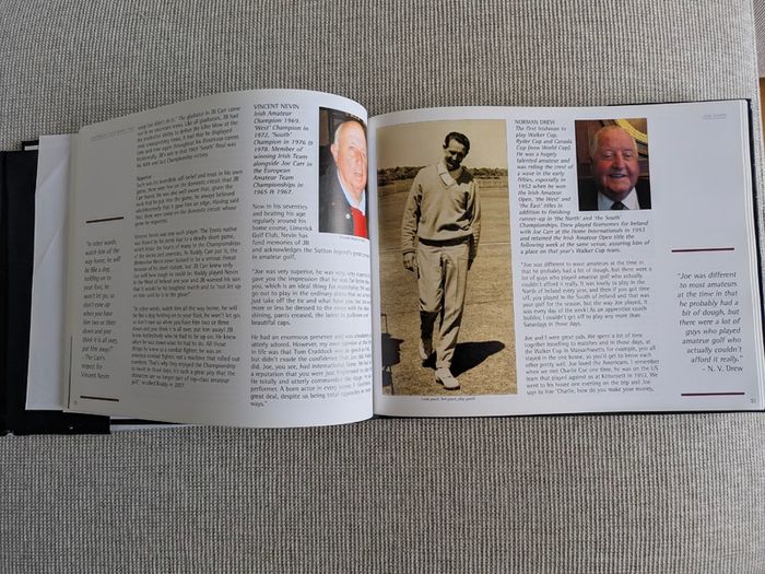 Legends in Their Spare Time - Shane O'Donoghue - Signed Irish Golf Hardback