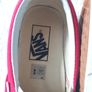 Vans off the wall trainers runners shoes slip on blood red and checkerboard design. Three pairs listed.  Smart skating shoe shoes trainers. Size 4.5 UK. In Excellent condition Image 3