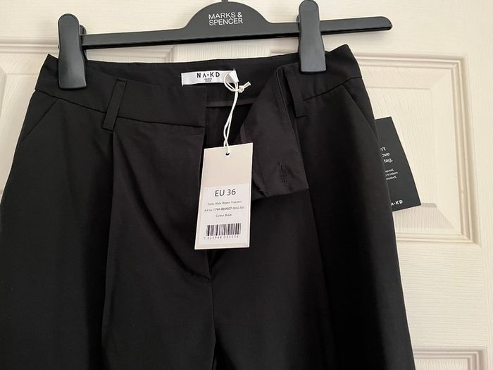 Wide woven trousers Nakd Lydia Tomlinson