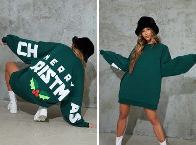 Green Oversized Dress