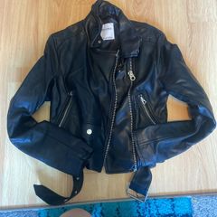 Girls leather look Bershka jacket