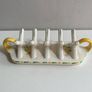 Crown Devon pretty mid 20th century toast rack Image 2