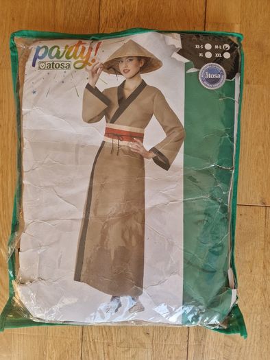 Brand New Adult Oriental Costume - Size M/L (Atosa)