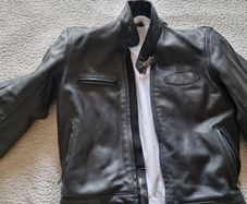 Segura Leather Motorcycle Jacket  Large Size
