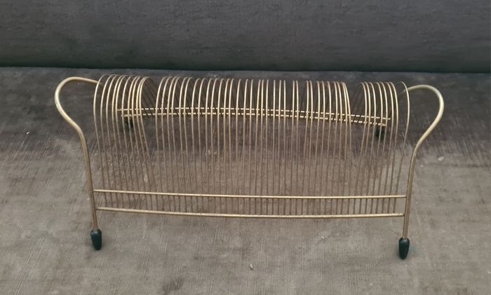 Record Storage Rack