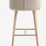 4 beige dining chairs and 2 counter stools Image 10