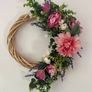 Handmade Floral Door Wreath Image 8