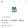 Inch Blue baby shoes Image 4