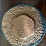 Large Vintage Repousse Metal Charger Image 7
