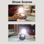 Portable LED Video Light - Rechargeable, Dimmable, CRI95+ Bi-Color Light for DSLR Camera & Camcorder Image 6