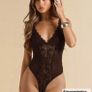 Lace black bodysuit fits Xs s new Image 3