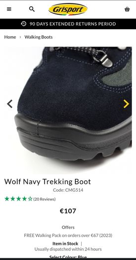 Brand new Grisport Hiking Boots