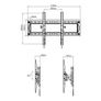 Tv Wall Mount Bracket Flat Tilt Pull Out 50-90" Image 3