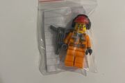 Lego City Construction Worker minifigure