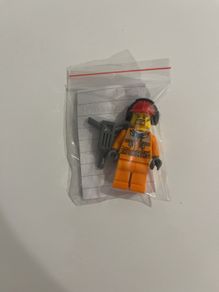 Lego City Construction Worker minifigure
