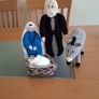 Hand Knitted Crib (Nativity) (see other photos) Image 2