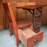 Vintage 1920's American Oak Childs desk Image 2