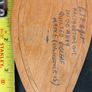 Quilted Bigleaf Maple Bowl Handmade Signed 1997 Vancouver Island Wood Image 6