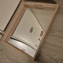 Tickit wooden safe mirror tray Image 4
