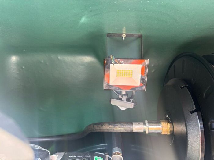 Bund diesel tank
