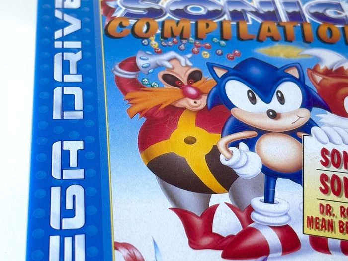 Sonic Compilation for Sega Mega Drive - Boxed and Minty