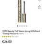 KVD Beauty Full Sleeve Long and Defined Tubing Mascara Black Image 2