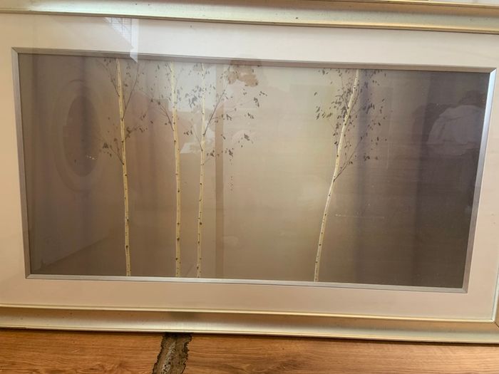 Large limited edition print and frame