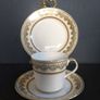 Beautiful Elegant Trio by Elizabethan English Bone China in the "Swiss Cottage" Pattern Image 2