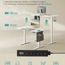 Electric Height Adjustable Standing Desk with Storage Pocket Image 2