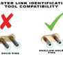 Motorcycle Chain Rivet Splitter Link Riveter Image 5